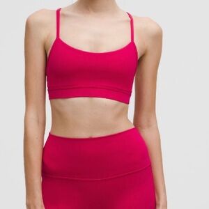 lululemon athletica Energy Longline Bra - Peach